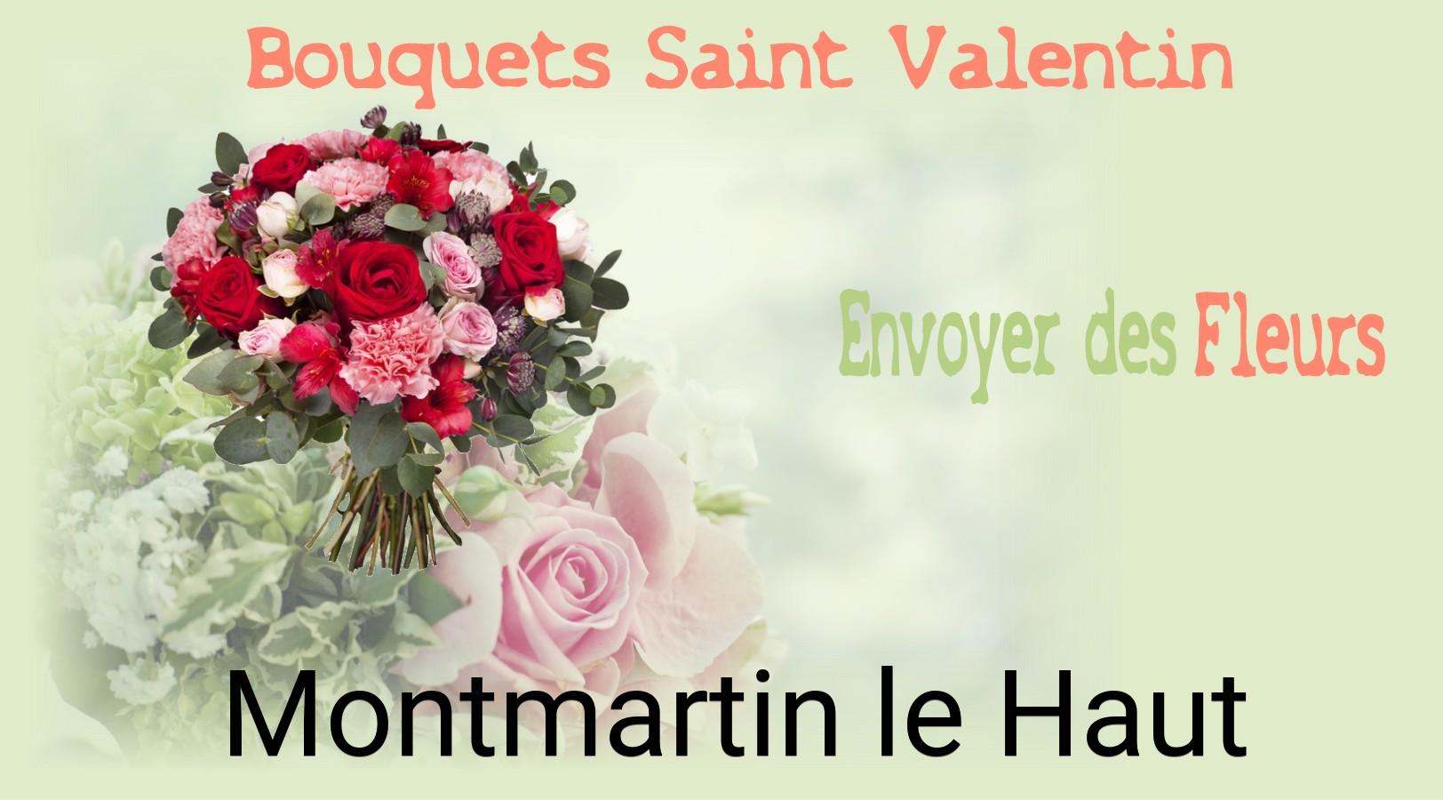 Roses de Saint-Valentin livrées à Montmartin-le-Haut